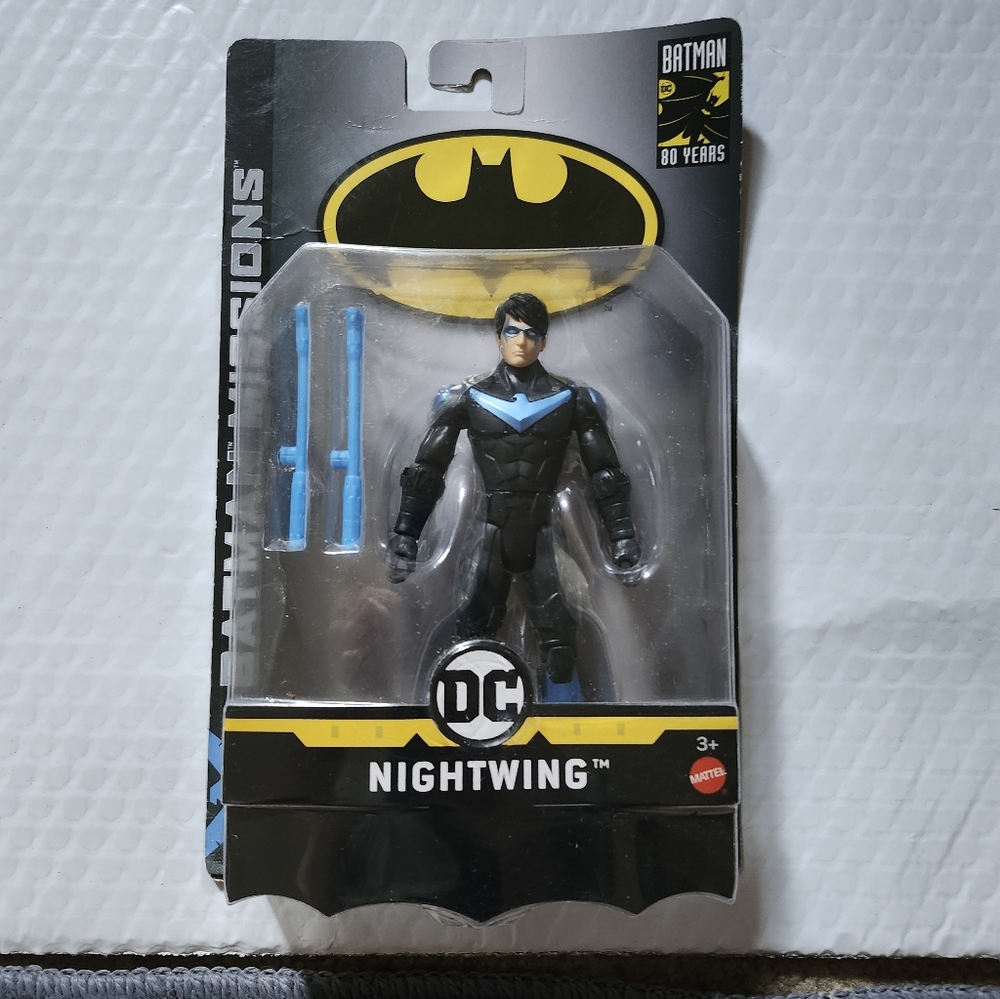 2019 Nightwing DC Comic Batman Missions Nightwing Action Figure New